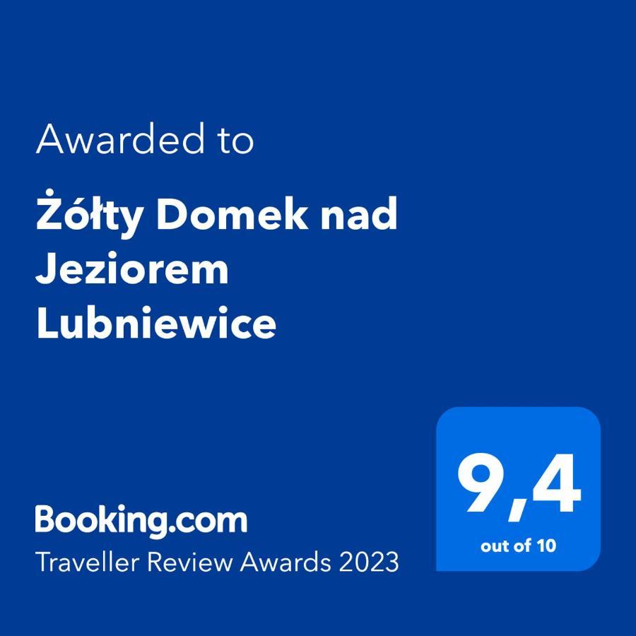 Zolty Domek Nad Jeziorem ลุบเนียวิตแซ ภายนอก รูปภาพ